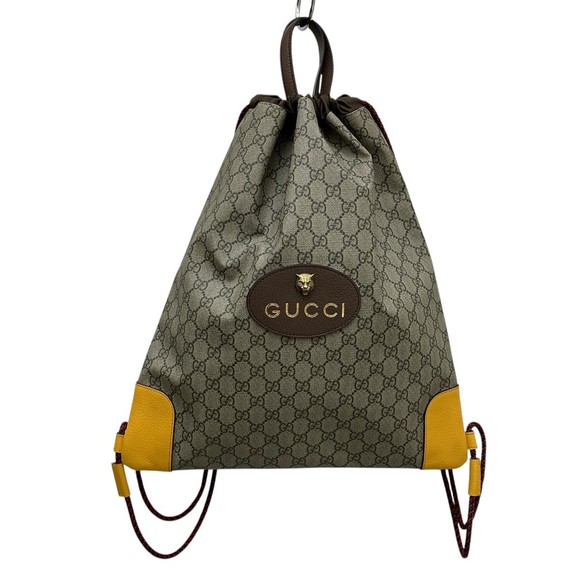 Gucci Knapsack Supreme Beige GG - Picture 1 of 6